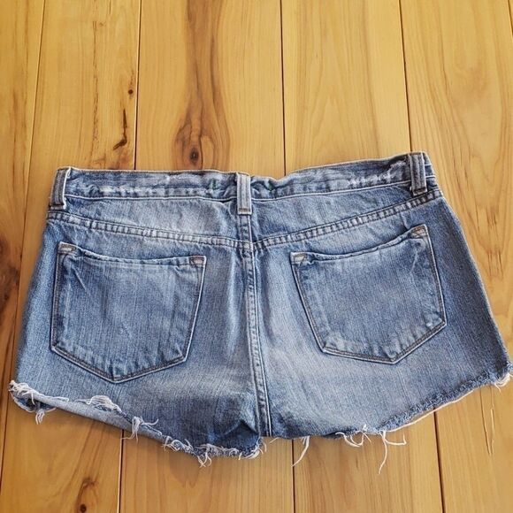 J BRAND DISTRESSED CUT-OFF JEAN SHORTS - Picture 7 of 8